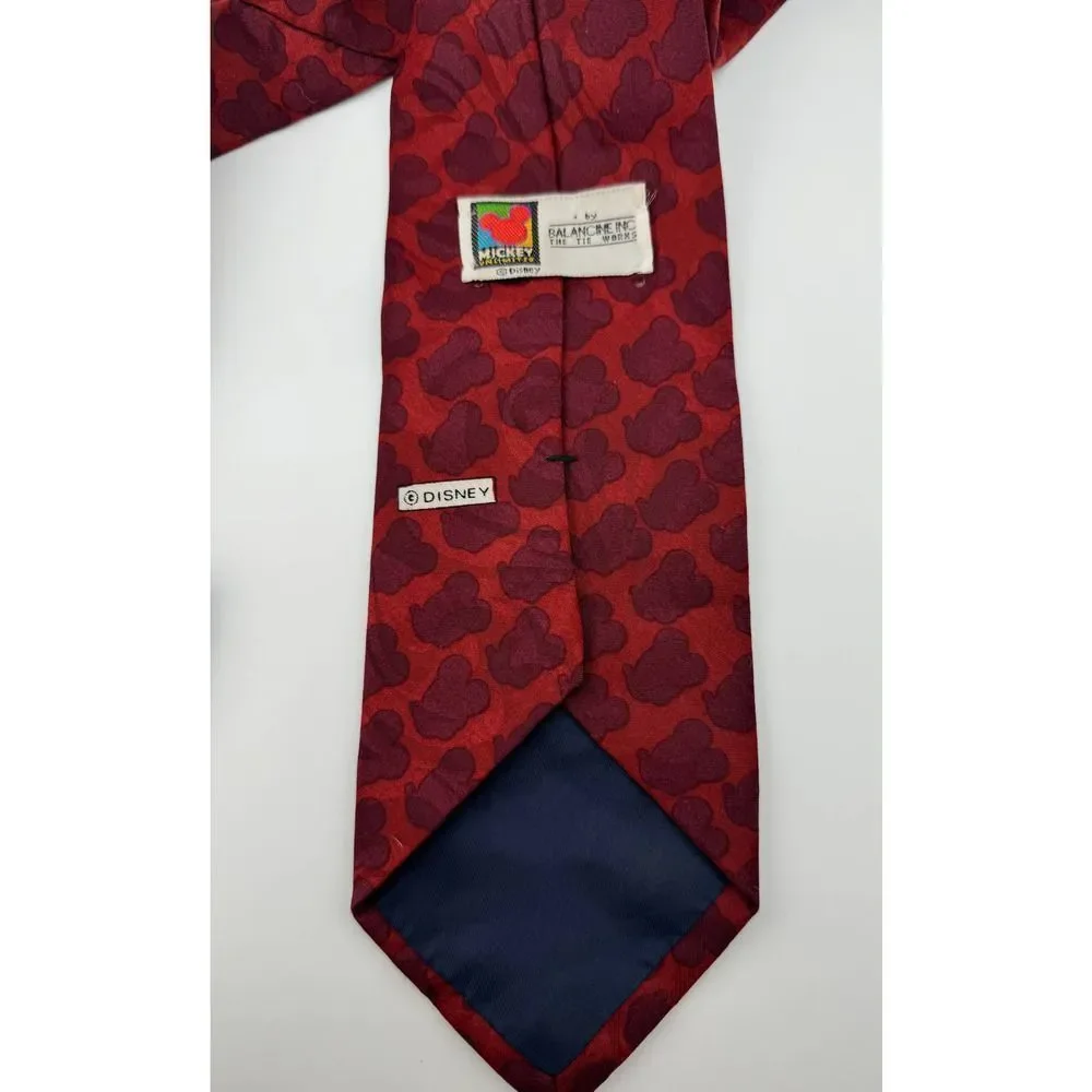 Vintage Mickey Mouse Disney Band‎ Leader Music Balancine INC Tie